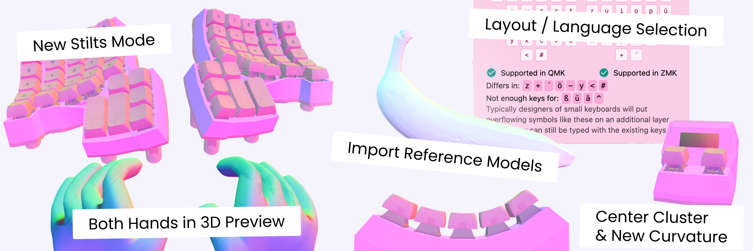 Summary of the new features